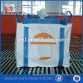 single trip fibc, 1000kg big bag for sugar,salt,sand, bags handel by crane